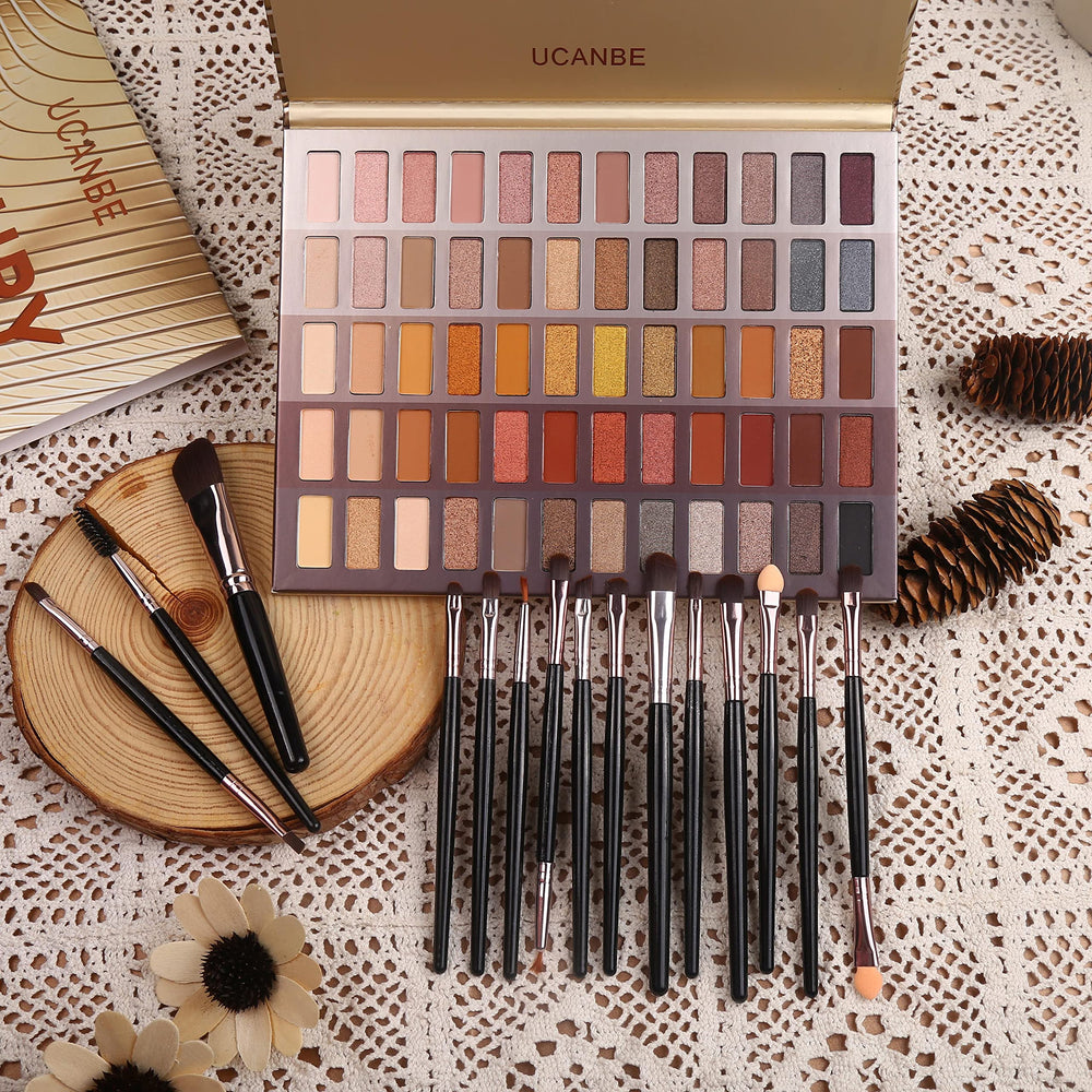 UCANBE set de brochas 15 piezas para aplicación suave