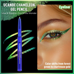UCANBE sombra de ojos camaleon multicolor efecto cambio de color