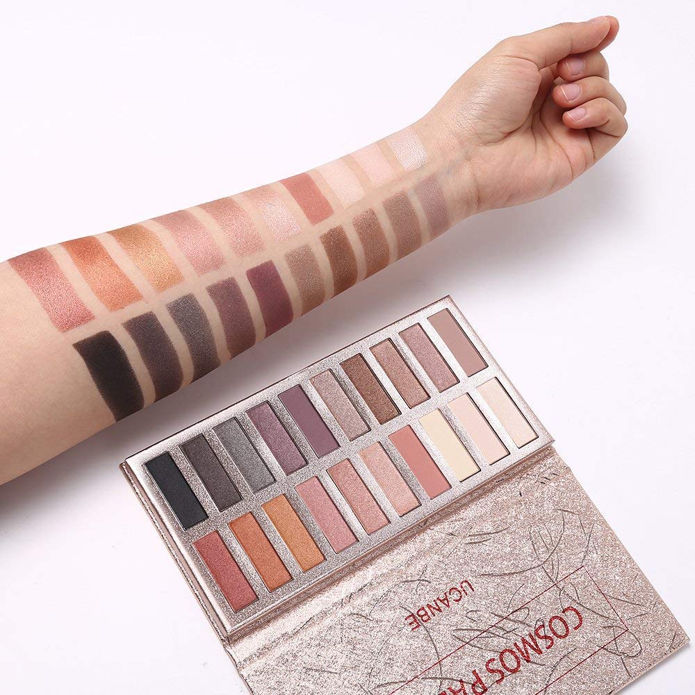 UCANBE Sombras cobre metalico con brillo para acabado satinado