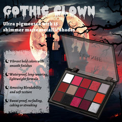 UCANBE sombras grises y plateadas con acabado mate y glitter