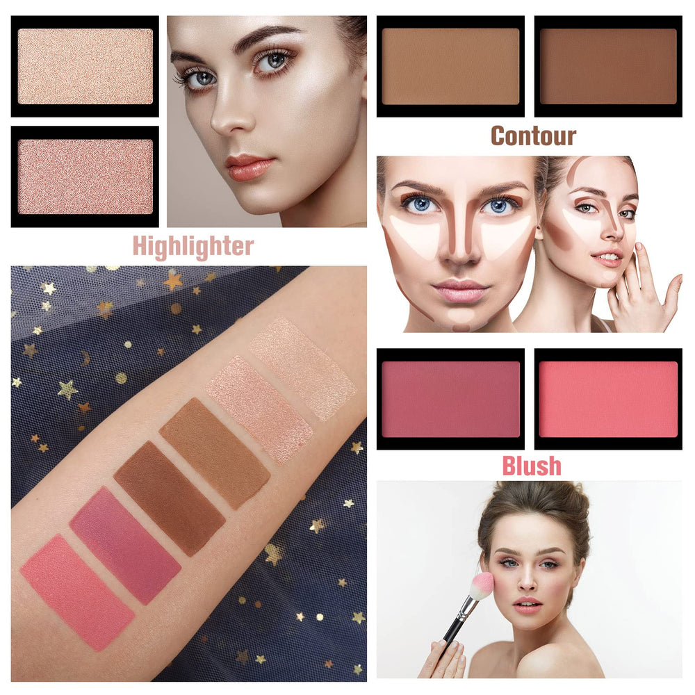 UCANBE Sombras mate y brillantes para crear looks diarios y festivos.