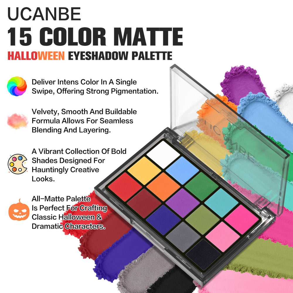 Muestras de pigmento: sombras mate de alta intensidad para color uniforme