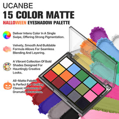 Muestras de pigmento: sombras mate de alta intensidad para color uniforme