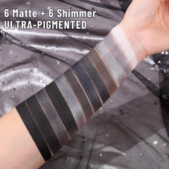 Sombra de alta pigmentación UCANBE para colores intensos y mezcla fácil.