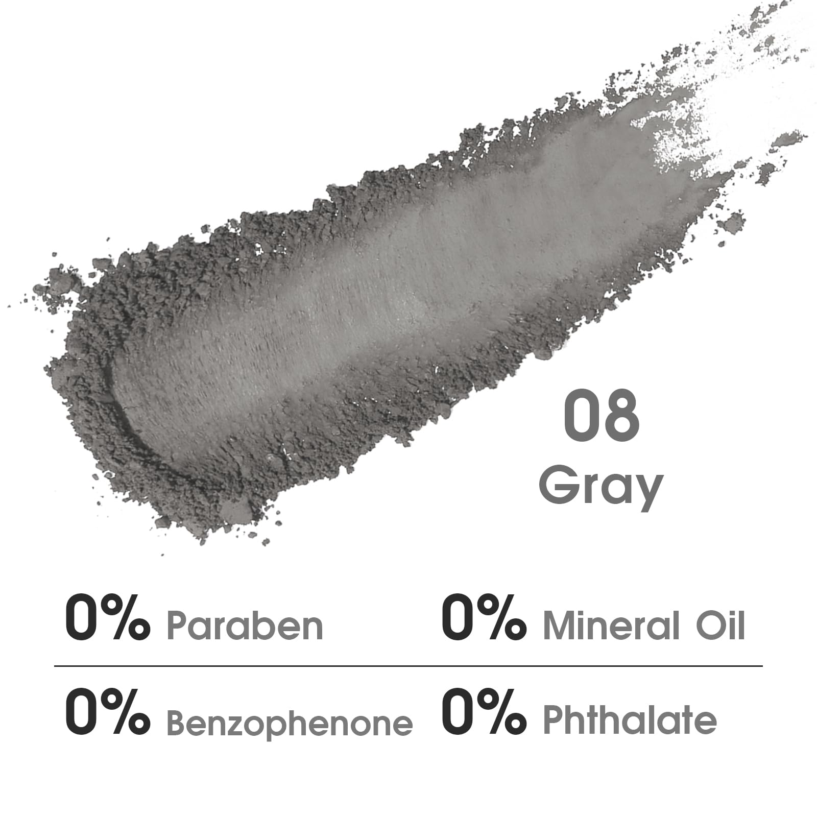 Muestras de tonos mate UCANBE para looks duraderos.