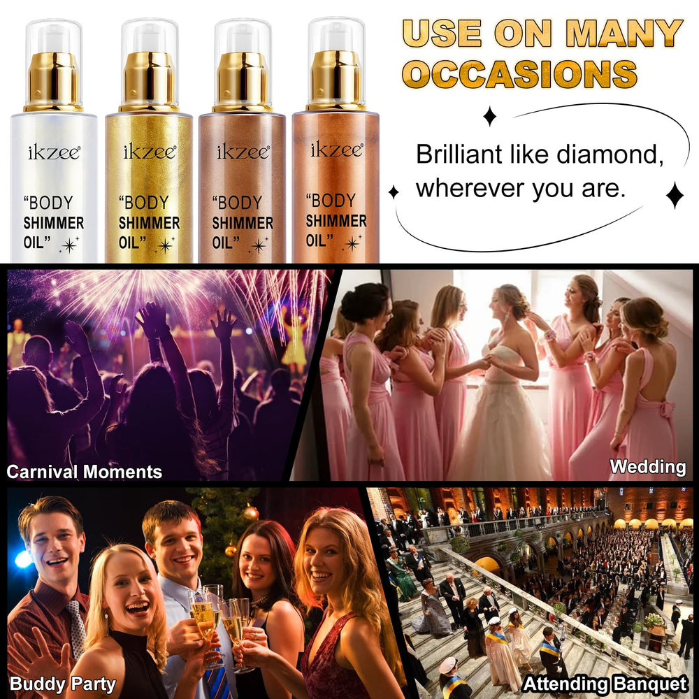 UCANBEMA Brillo Verano Sutil: ideal para fiestas, playa y eventos.