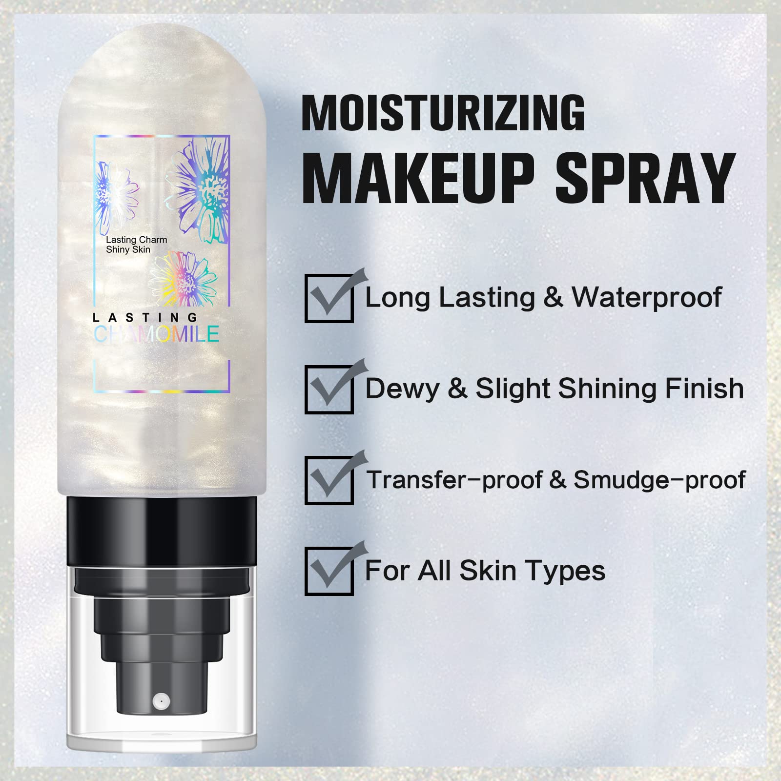 UCANBEMAKEUP acabado brillo hidratante para piel iluminada y saludable.