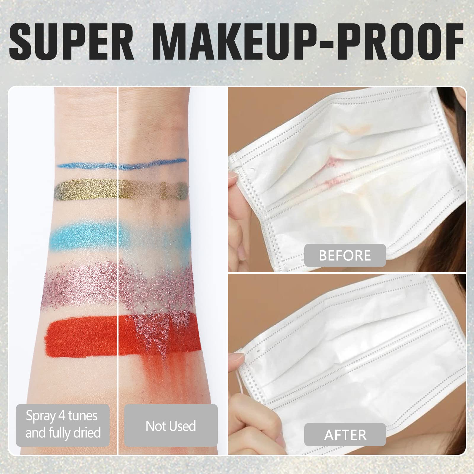 UCANBEMAKEUP piel segura sin aceite, apta para piel sensible.