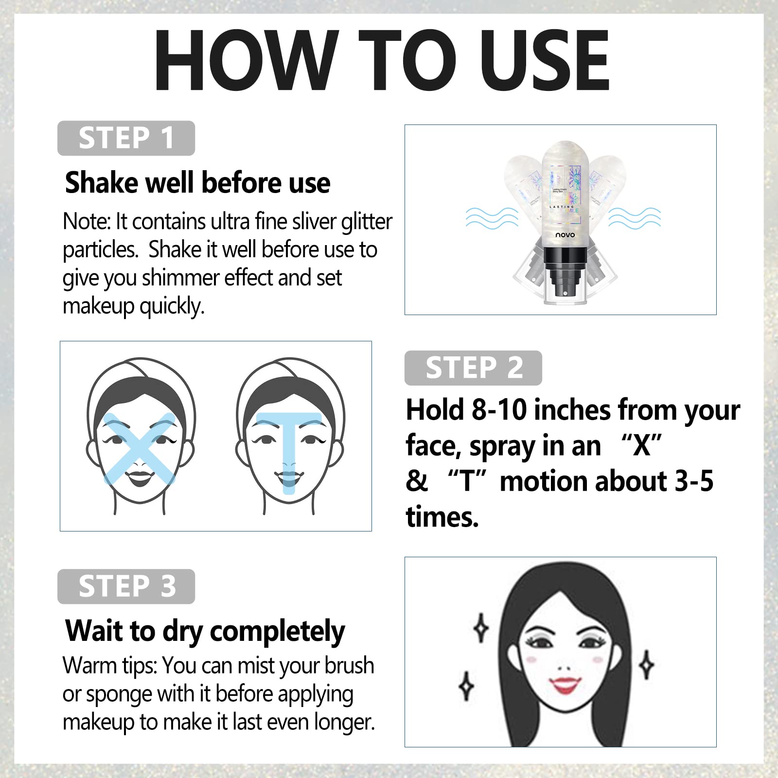 UCANBEMAKEUP resistencia al agua para retoques durante el día.