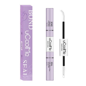 ucoolme adhesivo y sellante para pestañas: botella de 10 ml para fijación duradera