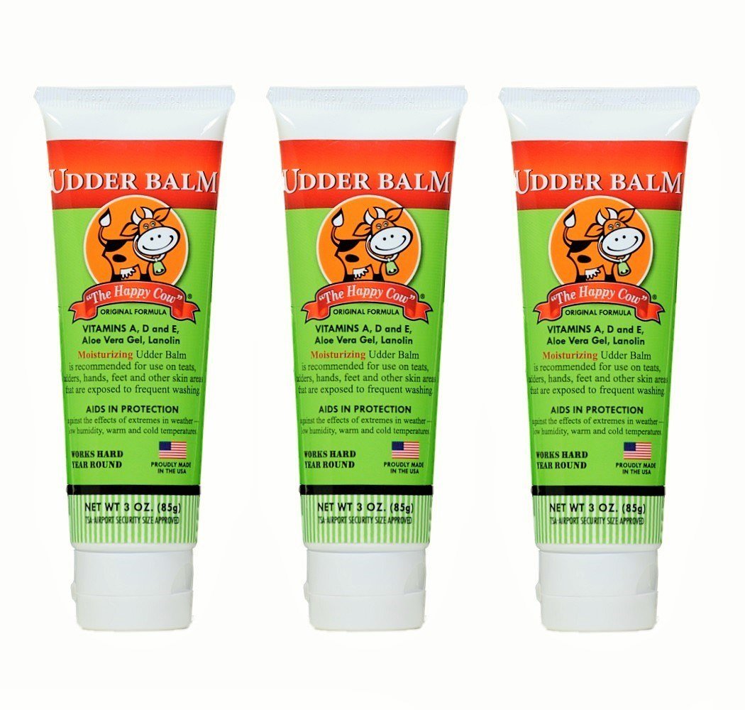 Udder Balm: crema hidratante para pezones, alivia piel seca.