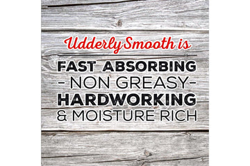 Udderly Smooth hecho en EE. UU., farmacéutico certificado garantiza calidad.