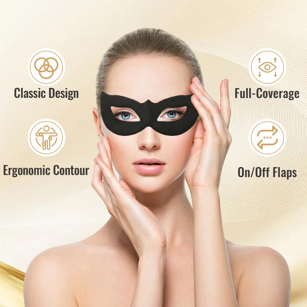 Mascarilla ocular UEF para viaje, ligera y portátil.