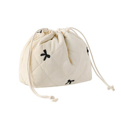 bolsa maquillaje uekeboag con algodón acolchado y forro de lona, ideal para viajes