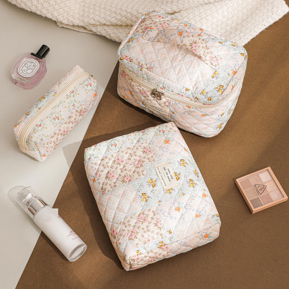 Bolsa de maquillaje ligera y duradera de uekeboag para viajar.