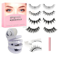 Ufardy pestanas magneticas naturales para un look suave y duradero