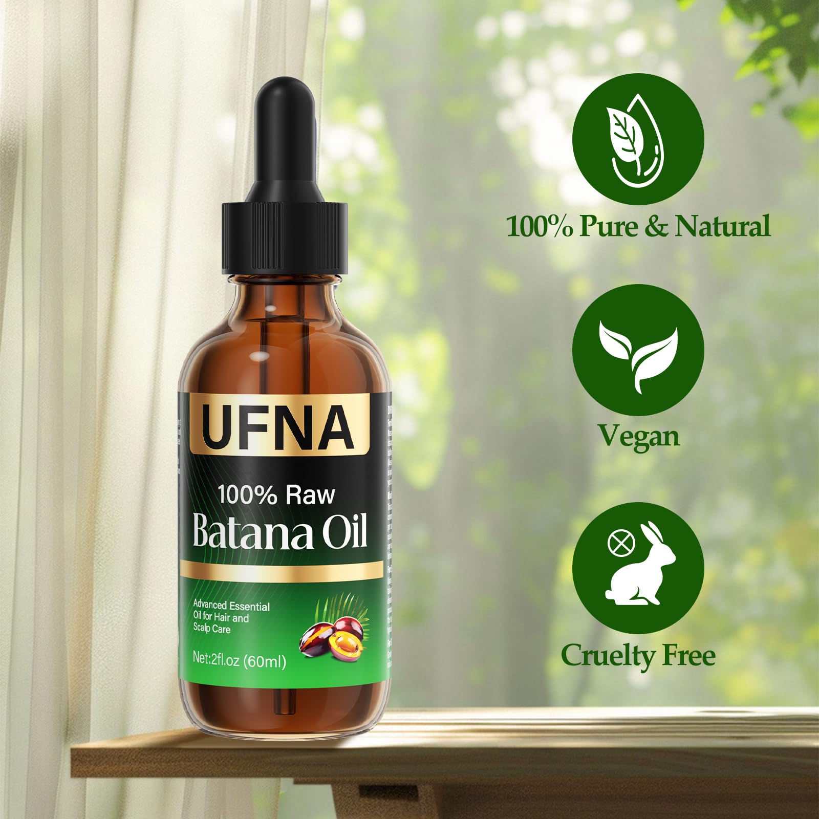 UFNA Batana Oil apres-shampooing – douceur renforcée.