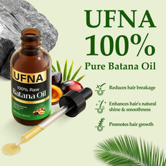 UFNA Batana Oil massage cuir chevelu – stimule et réhydrate.