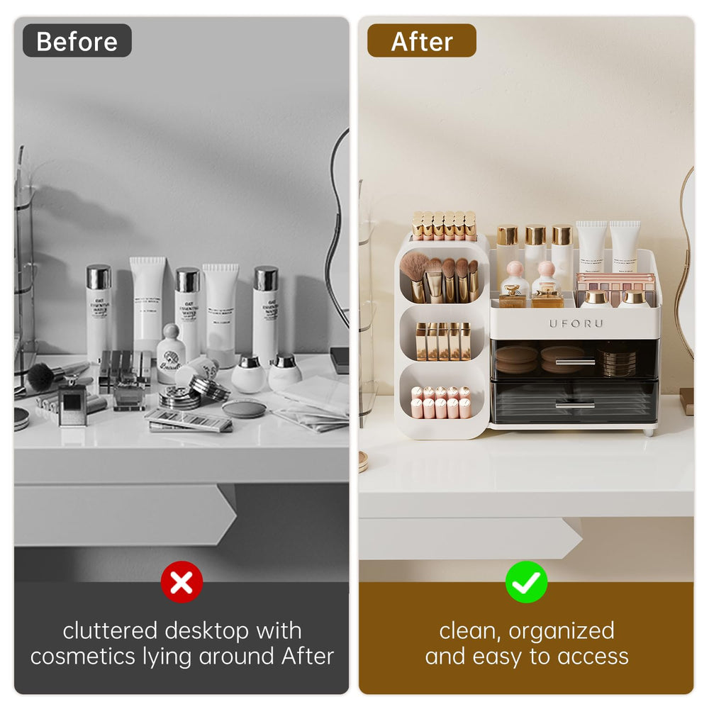 UFORU acceso fácil a cremas y maquillaje para retoques rápidos