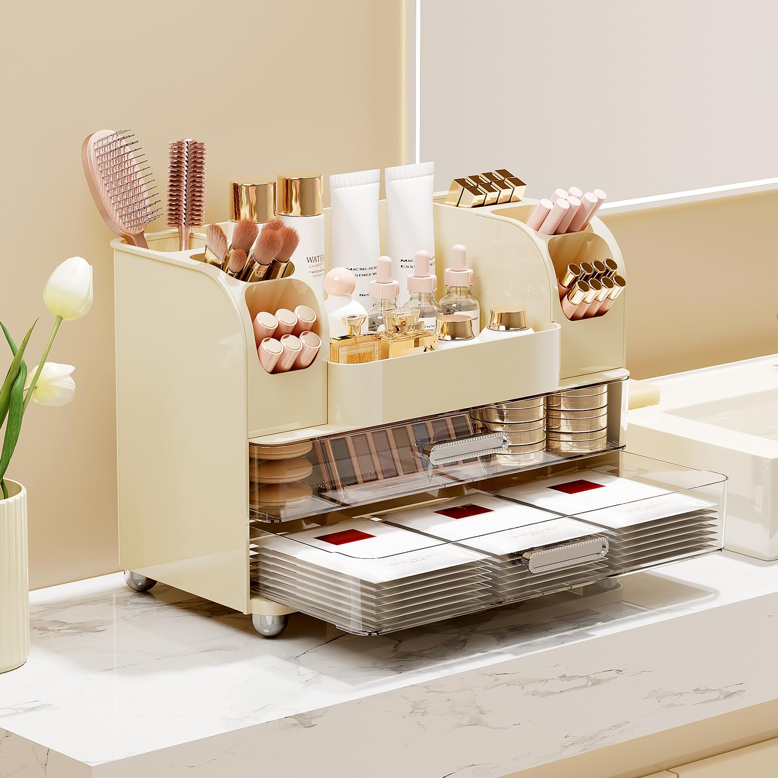 UFORU, organizador tocador, soportes para brochas, orden perfecto.