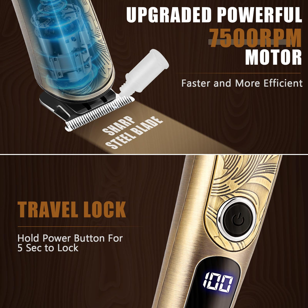 Ufree afilador preciso para retoques detallados sin tirones.