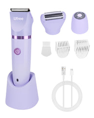 Ufree Bikini Trimmer con accesorios-profesionales para un cuidado preciso.