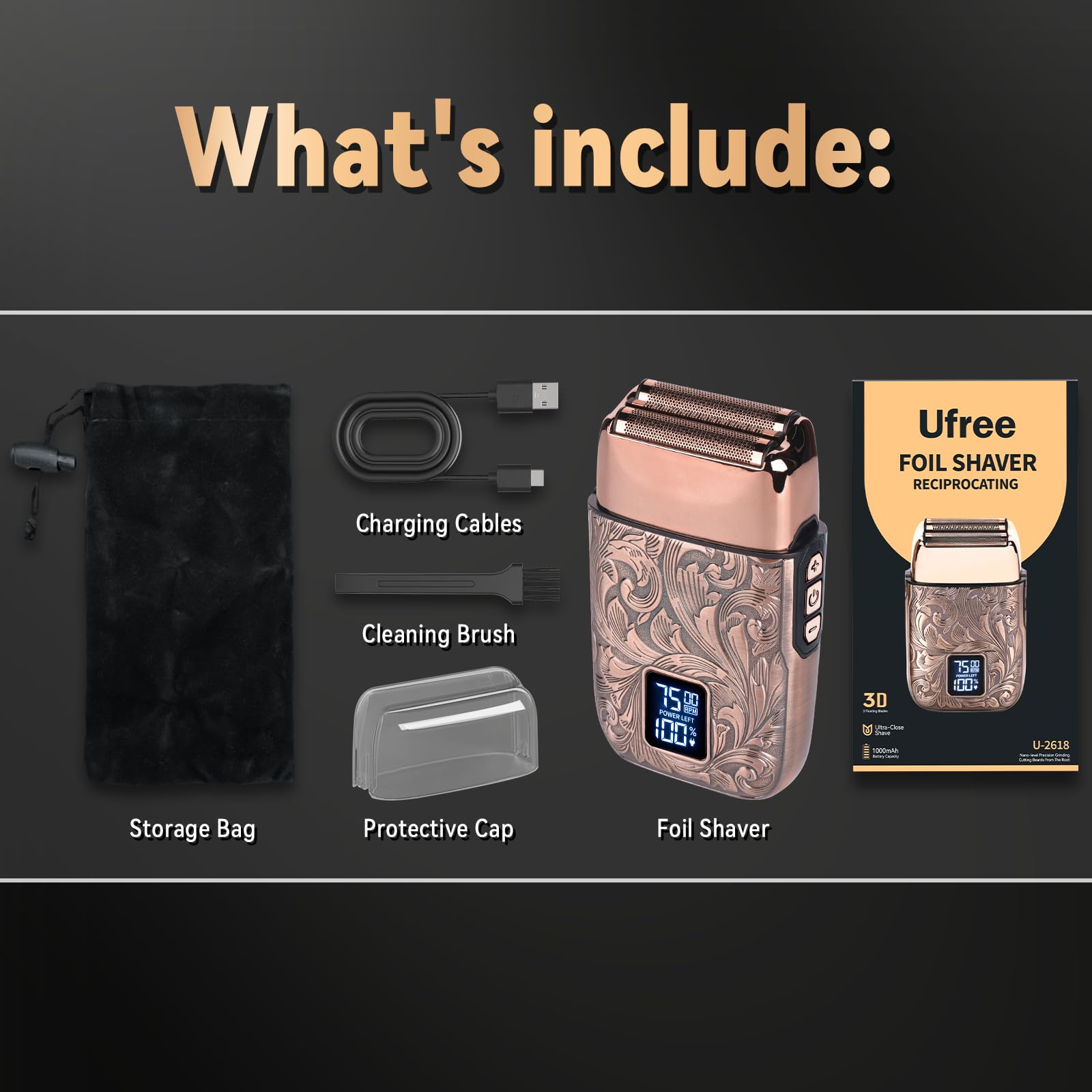 Caja regalo elegante de Ufree para sorprender a un hombre en ocasiones especiales