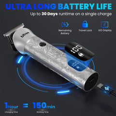 Ufree cuchillas de acero inoxidable, afeitado preciso sin tirones