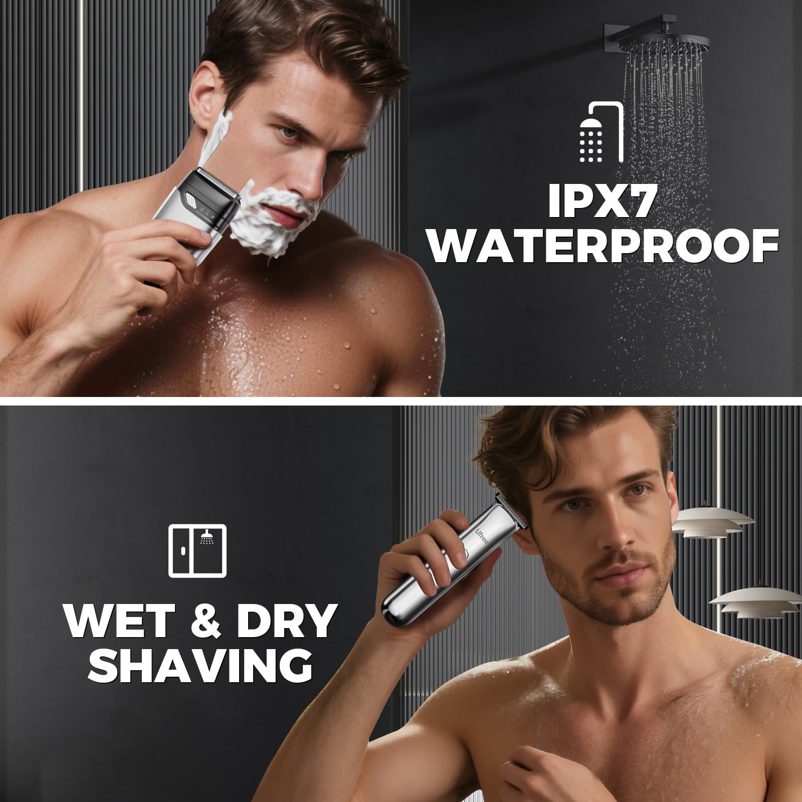 Ufree diseño-elegante-metalico: regalo ideal para hombres que aprecian cuidado diario.