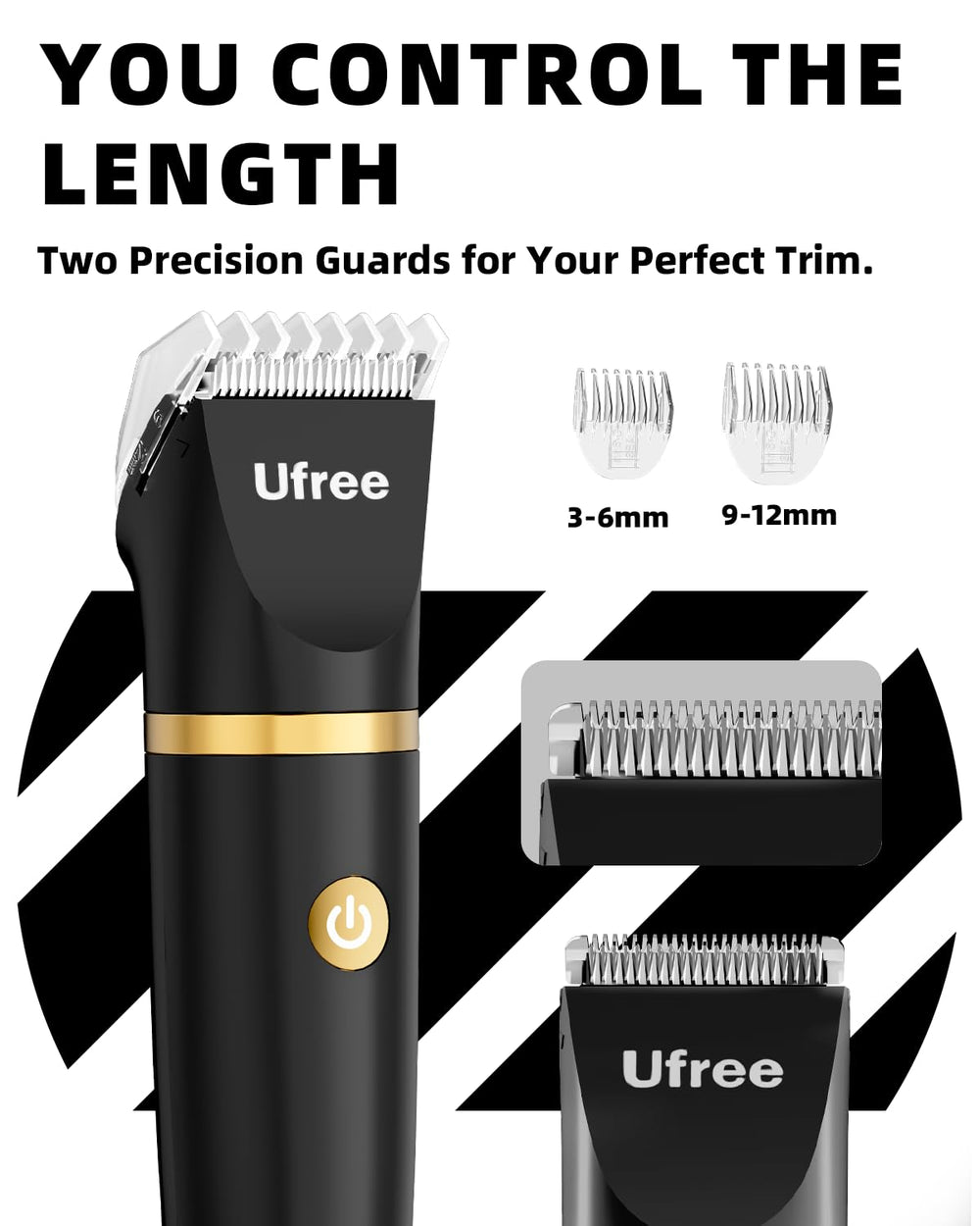 Ufree diseño impermeable para uso en la ducha.