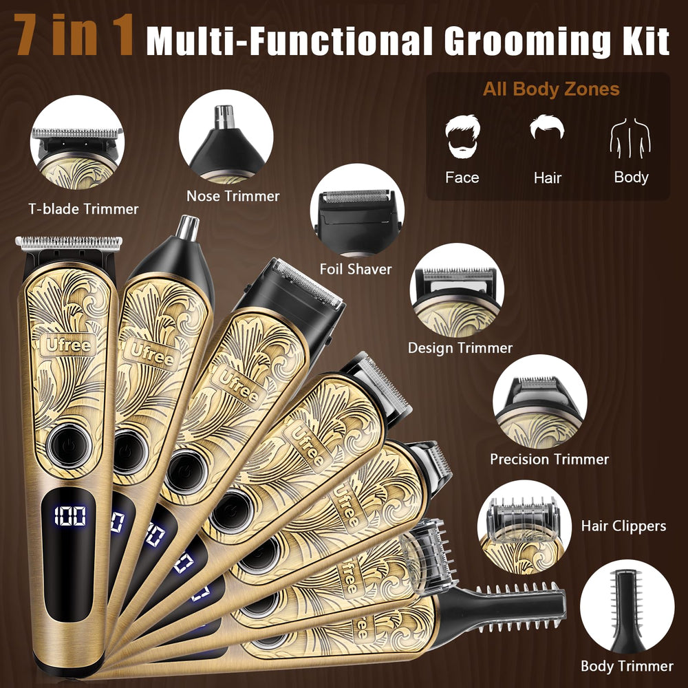 Ufree kit de cuidado masculino, regalo práctico y elegante.