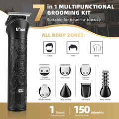 Ufree set 10 peines para cabello con ajuste fácil y acabado uniforme.