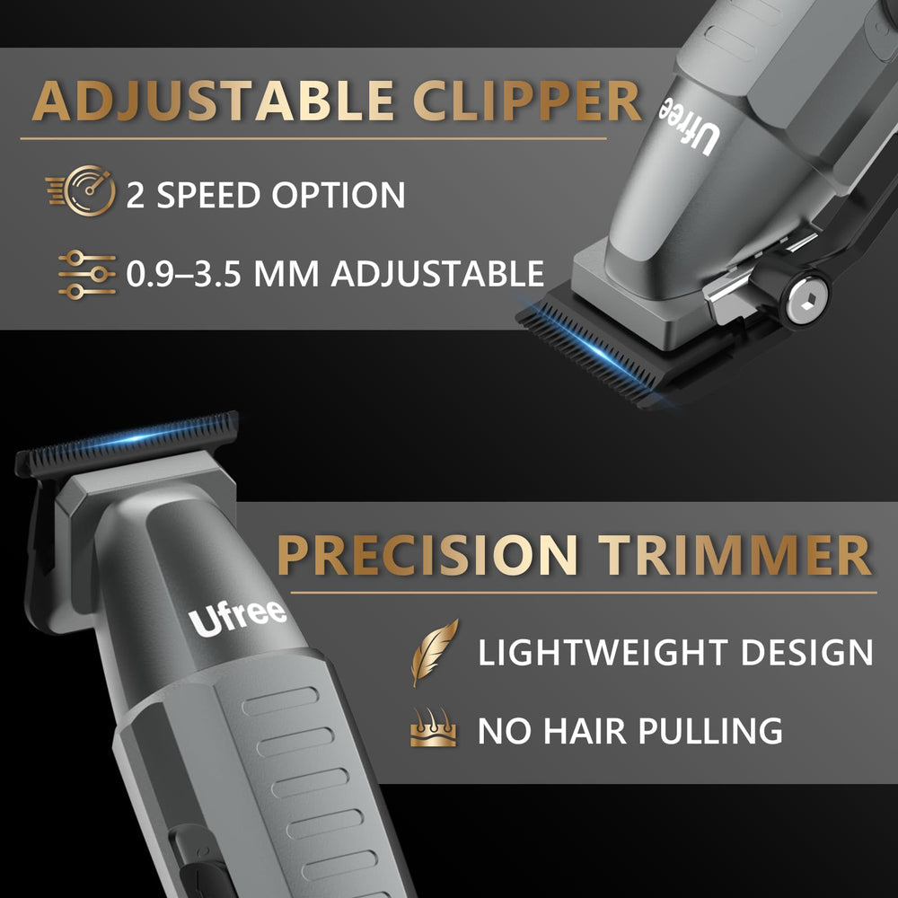 Ufree tondeuse-cheveux professionnelle offre puissance et précision sans effort.