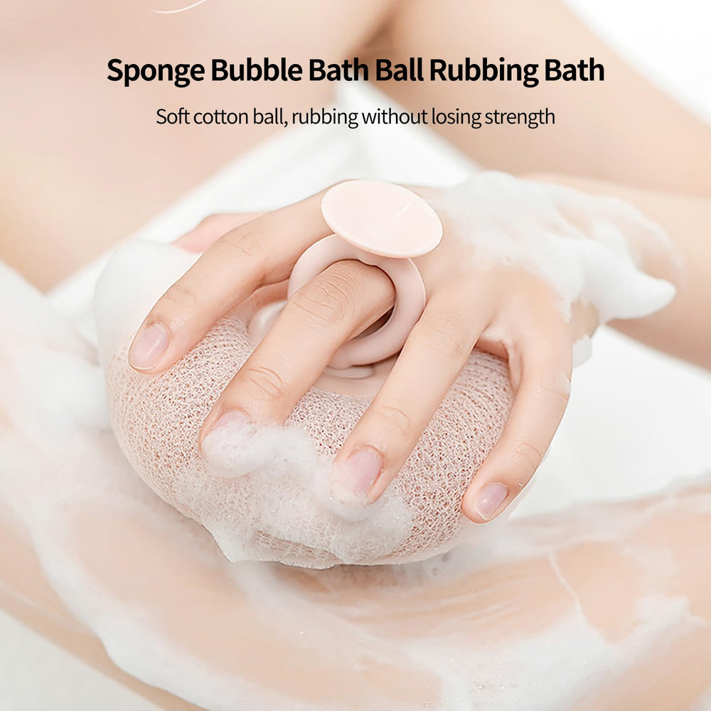 Textura tipo loofah de Uhfsyut para masaje suave.