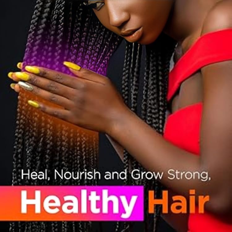 Cabello más grueso y sano con ChadianChebe de Uhuru Naturals.