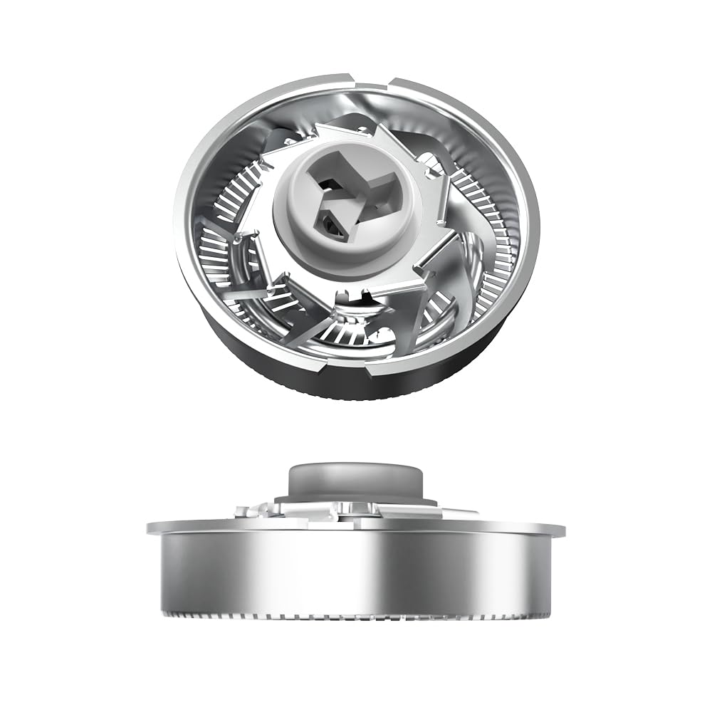 UICINOY cabezales de reemplazo para Skull Shaver Pitbull Platino Pro, mantenimiento sencillo.