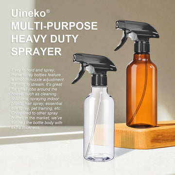 Uso multipropósito con botellas Uineko para hogar y jardín.