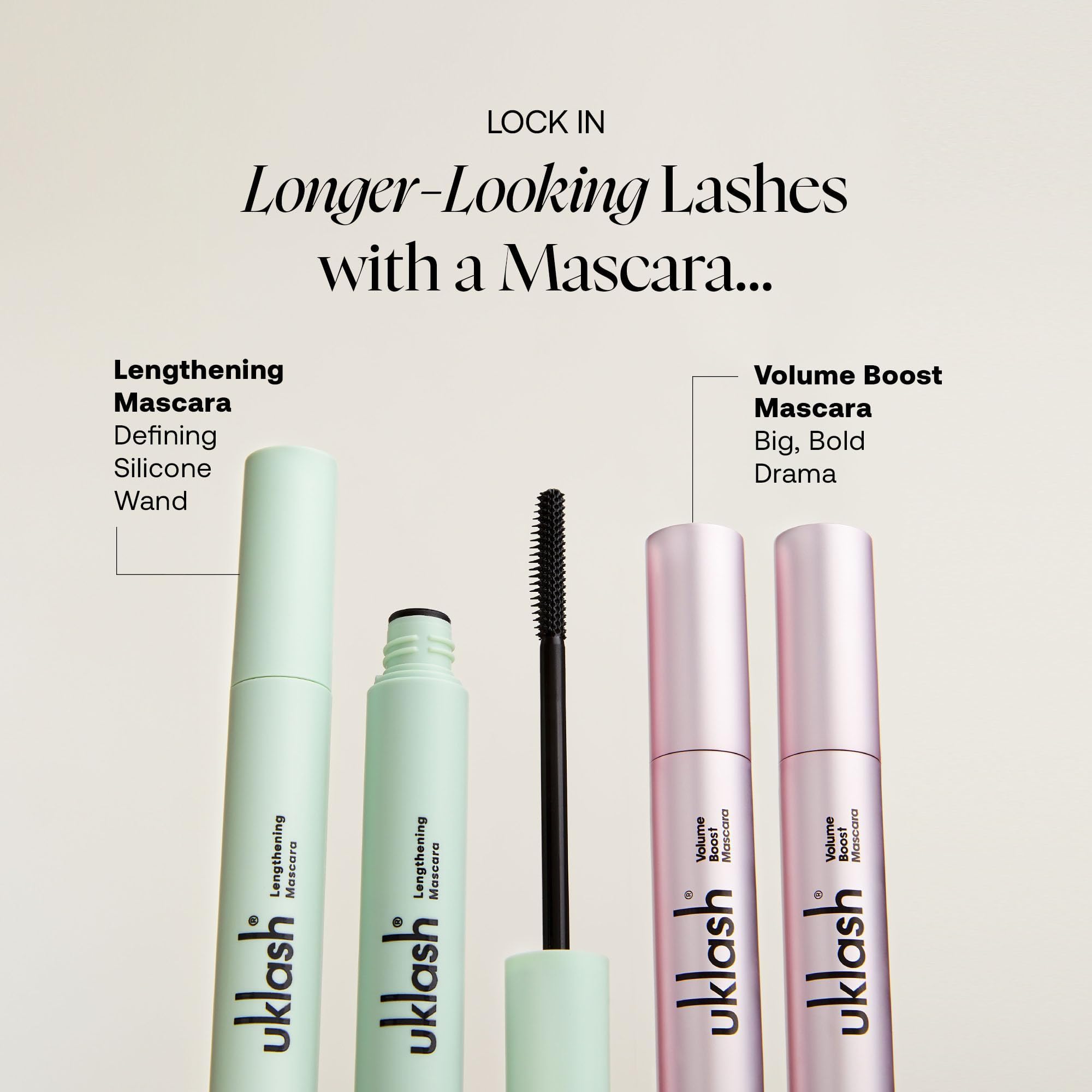 UKLASH Compatibilidad: apto con extensiones y lentes de contacto.