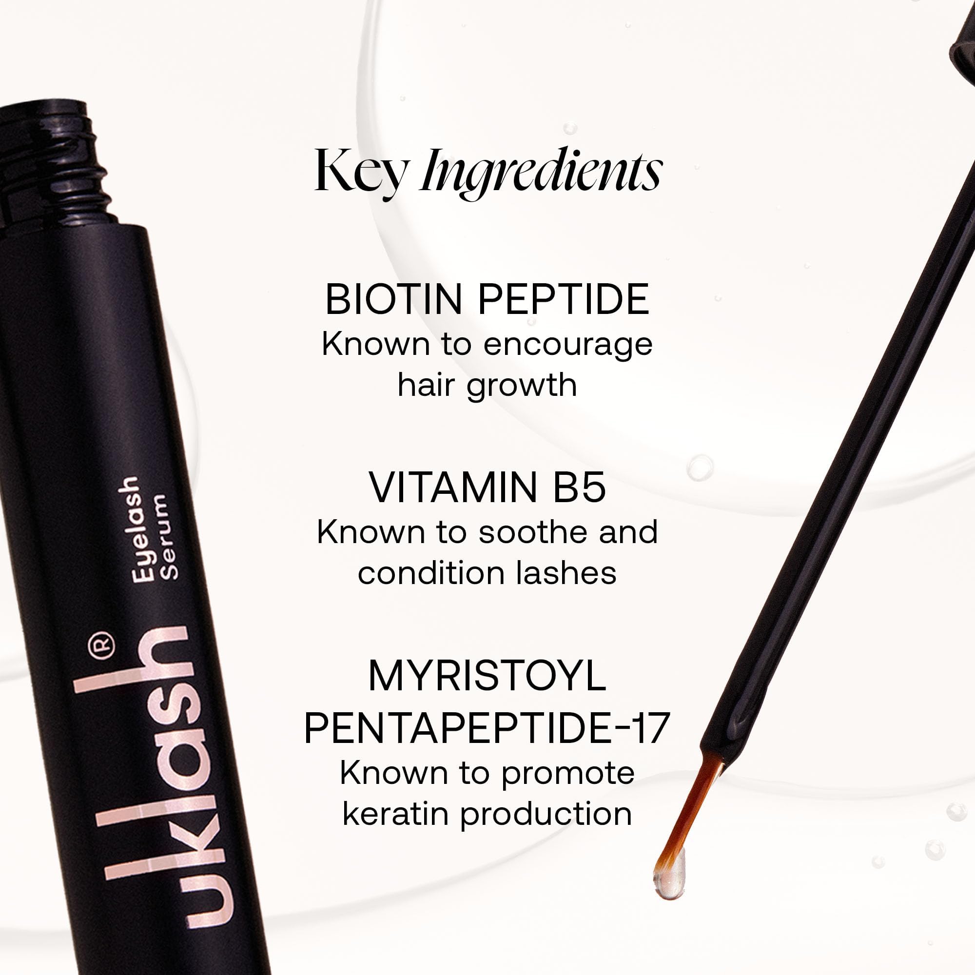 UKLASH Envase compacto: fácil de llevar y aplicar en cualquier lugar.