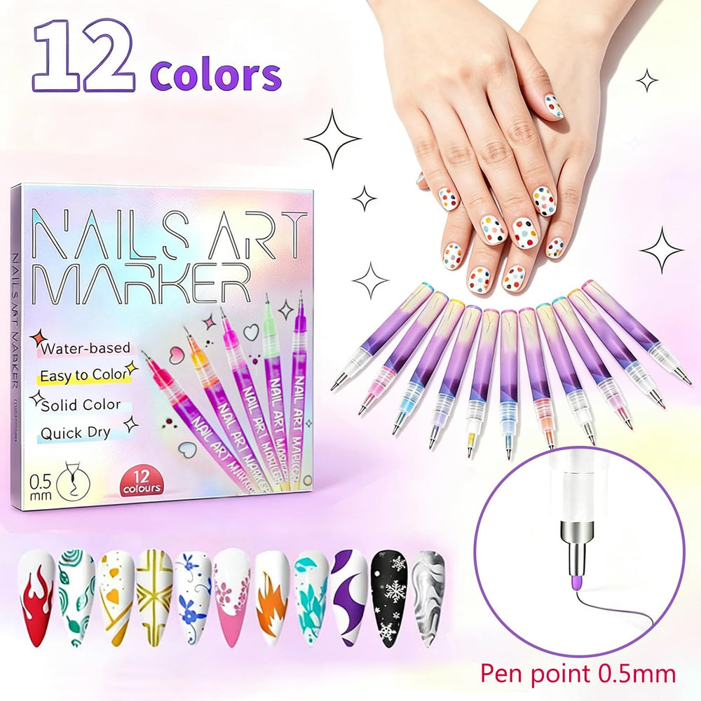 UKM arte uñas y otras superficies: tinta versátil para papeles, vidrio y botellas