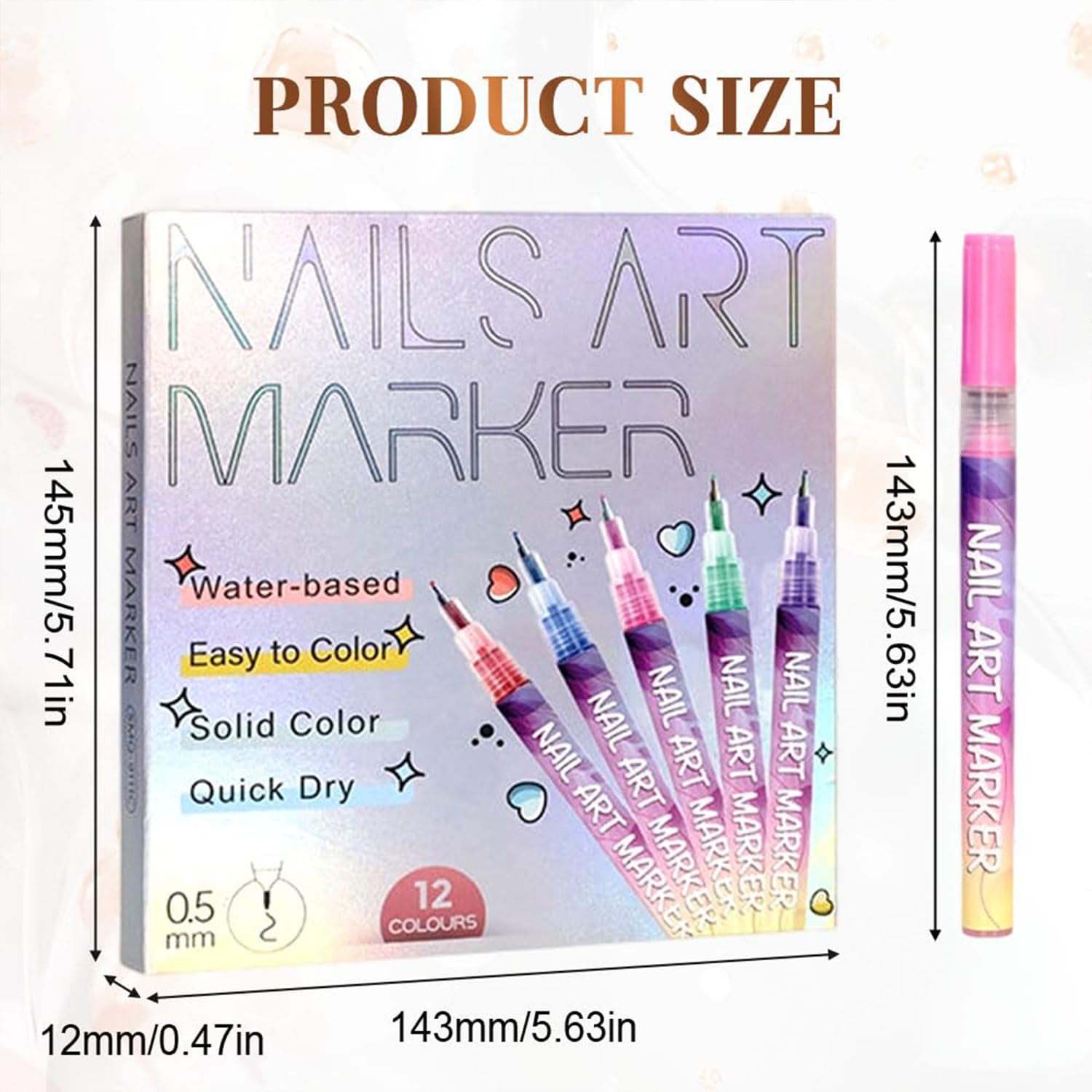 UKM kit para uñas en casa y salon, práctico y completo