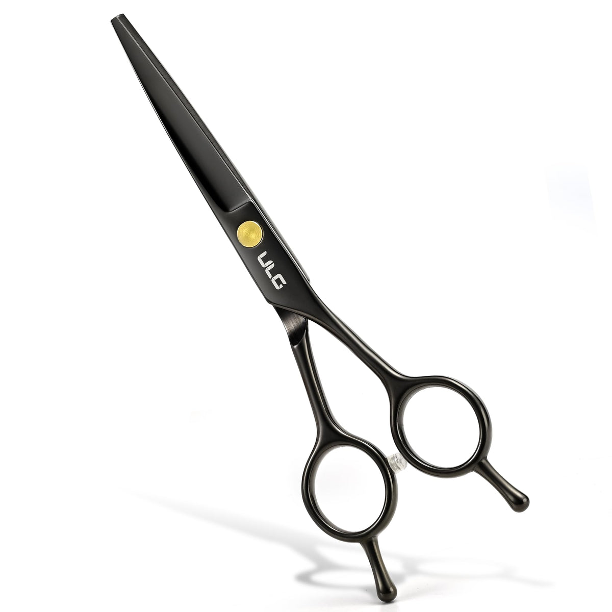 Tijeras profesionales ULG con hojas afiladas para un corte de pelo preciso.