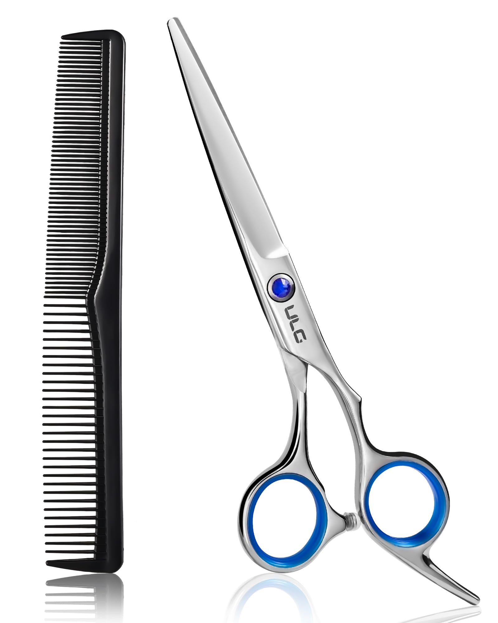 ULG tijeras de corte pelo con borde razor para un acabado limpio y preciso