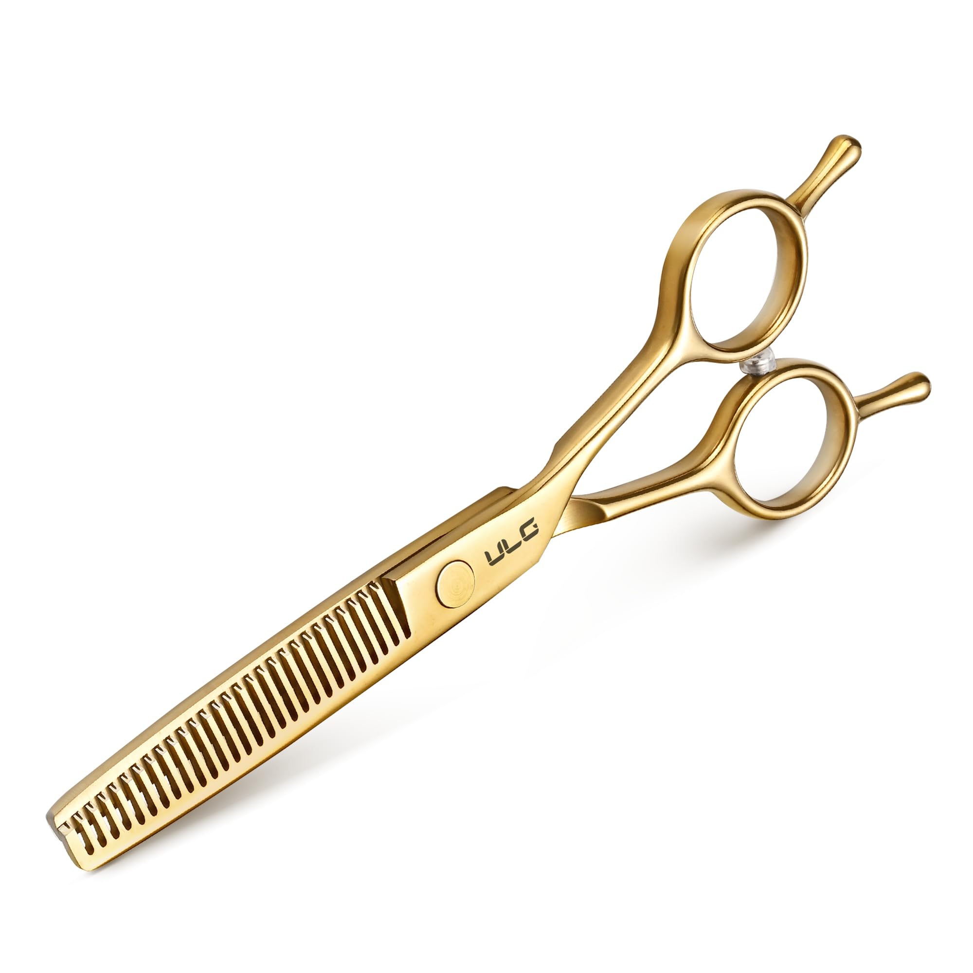 ULG tijeras texturizantes con desbaste para corte preciso y suave.