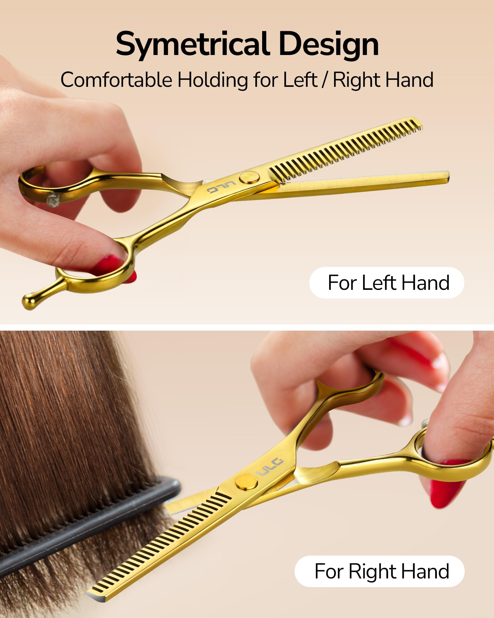 ULG uso versátil para cabello, barba y detalles de contorno.