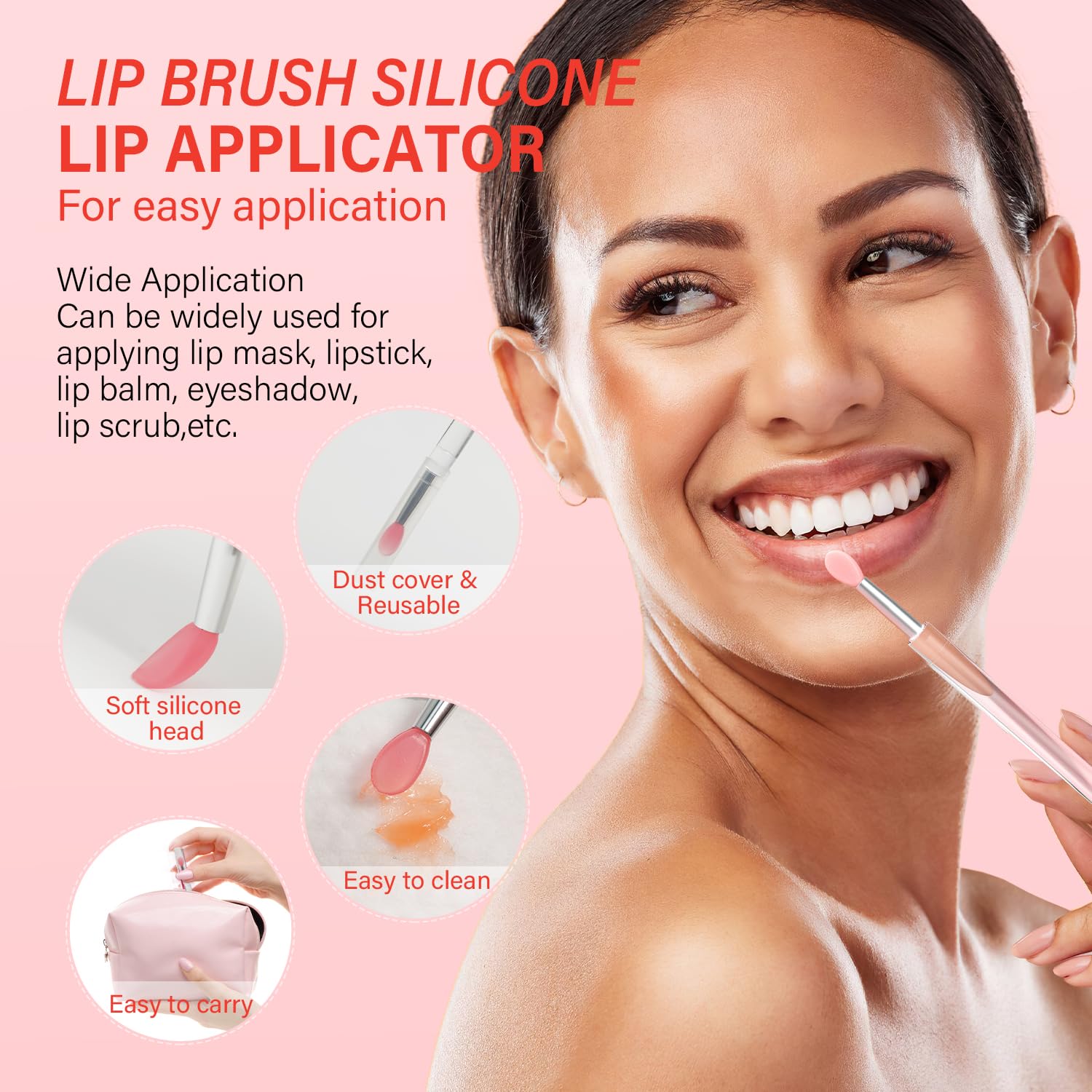 Aplicación nocturna ulluxe, mascarilla-labios hidrata sin grasa.