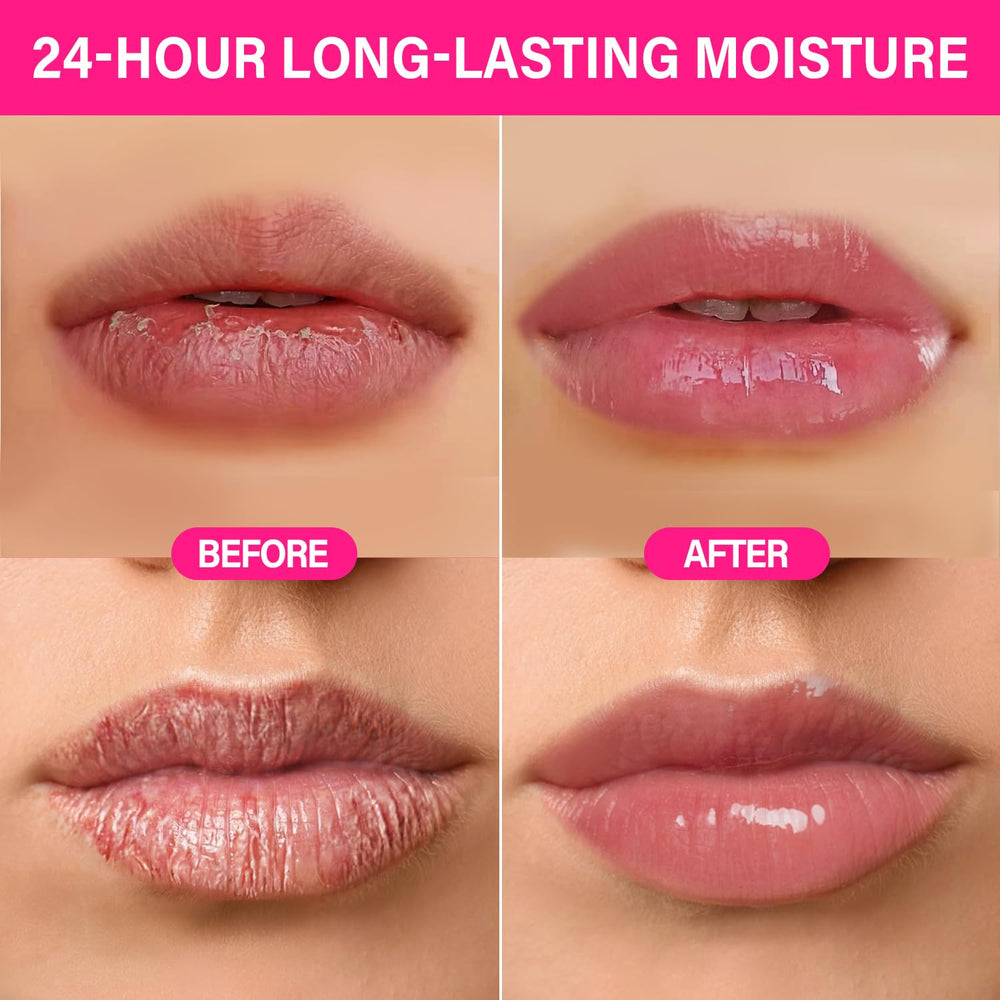 La máscara ulluxe Uva nutre y calma labios secos al dormir.