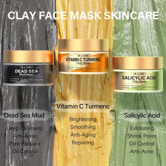 Mascarilla ulluxe con ácido salicílico: exfolia suavemente y reduce puntos negros.
