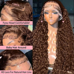 ULOVE HAIR frente encaje pre-picado con pelo de bebé aspecto natural