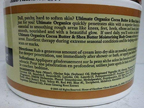 Ultimate Organics Crema, textura sedosa para piel suave y nutrida